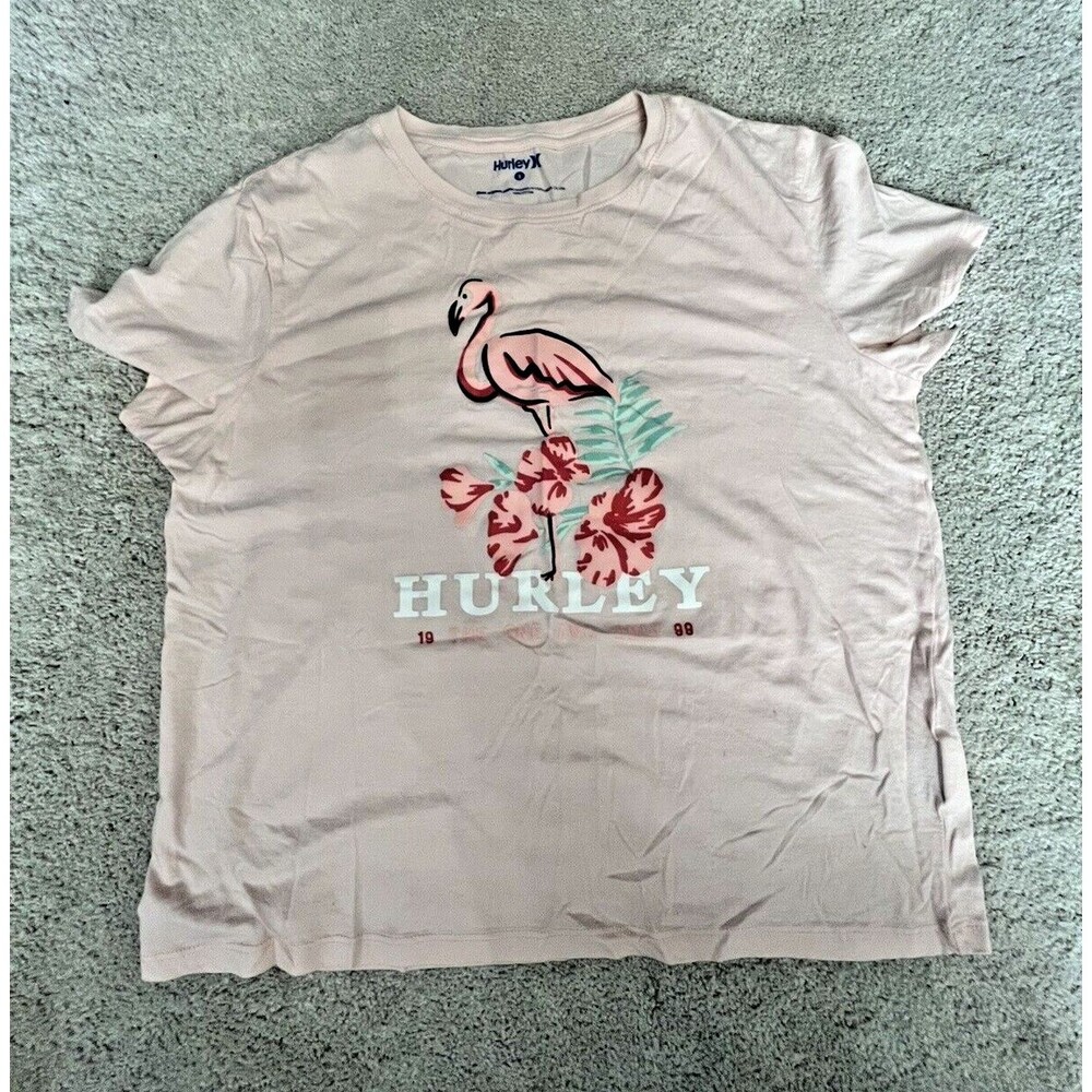 Hurley Flamingo T-Shirt - Small